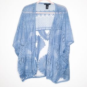 Ali Miles Lace Kimono M